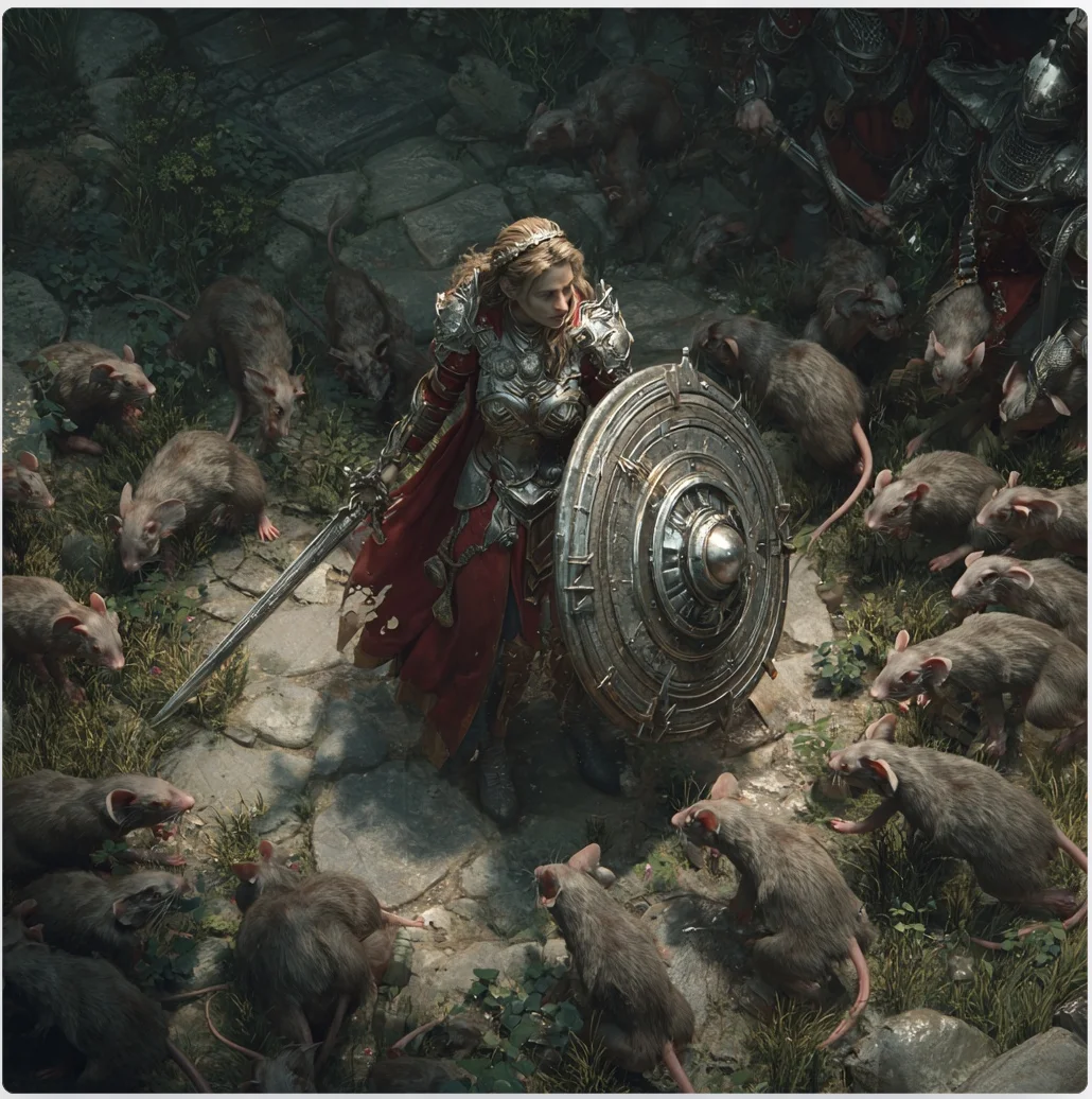 delpha versus rats