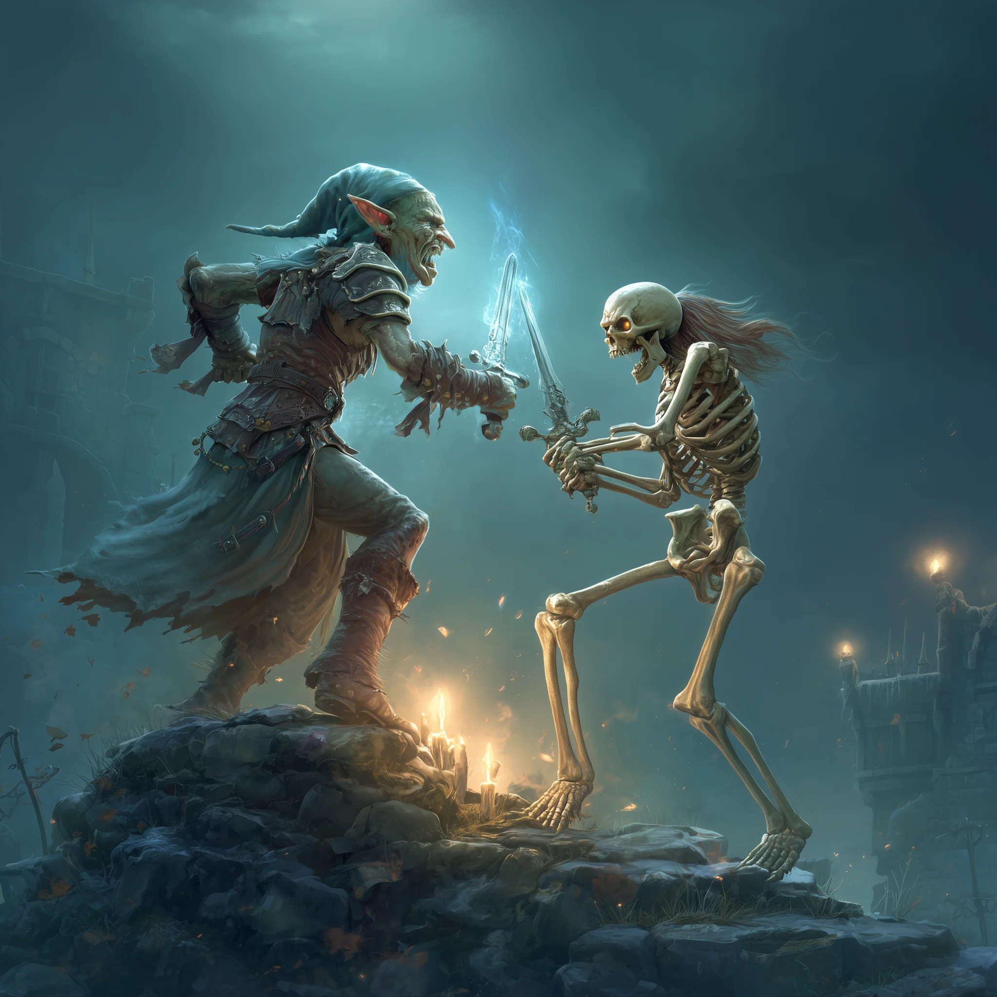 Wiz and his dragonbone dagger